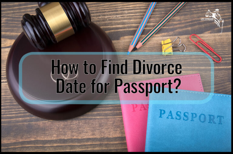 How to Find Divorce Date for Passport?