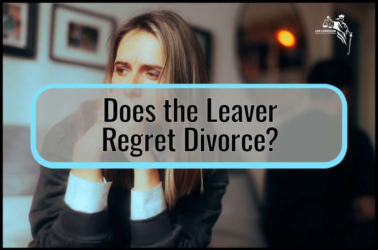 Does the Leaver Regret Divorce?