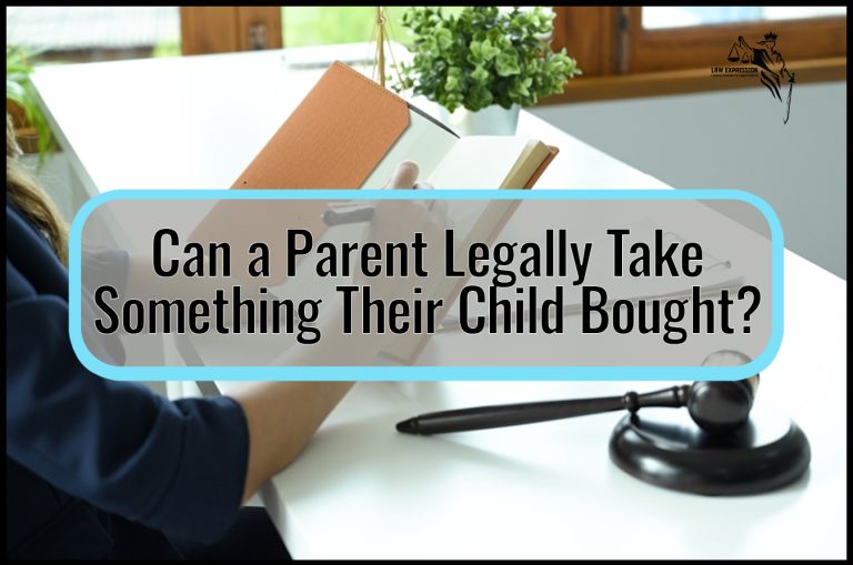 Can a Parent Legally Take Something Their Child Bought?